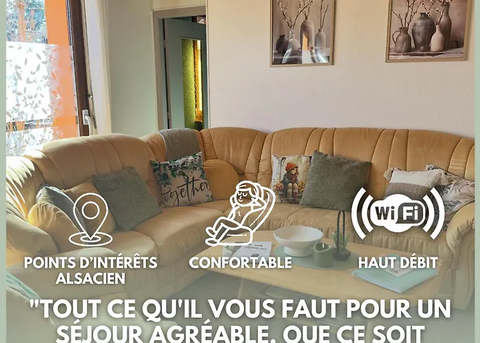 Grand Appartement Au Coeur De La Region Alsacienne
